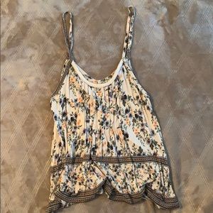 Floral tank top